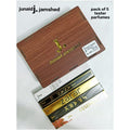 Long Lasting Fragrance Perfume Set - 5 Pcs Pocket Perfume Collection J.